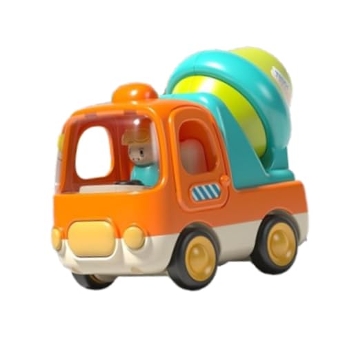 ＡＷＨＡＯ Trägheitsfahrzeug Spielzeug, Push and Go Baufahrzeug für 1-3 Jahre alt, Mixer -LKW von ＡＷＨＡＯ