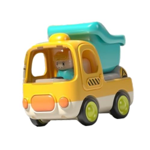 ＡＷＨＡＯ Trägheitsfahrzeug Spielzeug, Push and Go Baufahrzeug für 1-3 Jahre alt, Transporter von ＡＷＨＡＯ