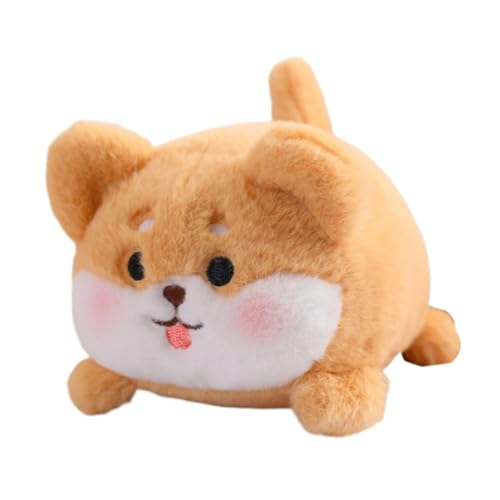 ＡＷＨＡＯ Wagging Tail Rotierendes Interaktives Plüschspielzeug Cartoon Plüschpuppe Sammelbar Weich, Shiba Inu von ＡＷＨＡＯ