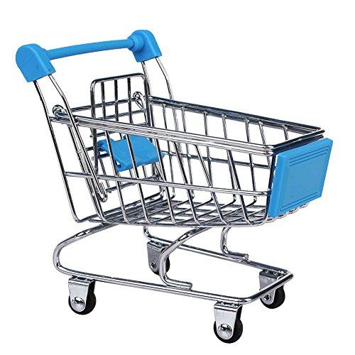 AWHAO Warenkorb Lagerung Trolley Kind Pretend Spielen Spielzeug Geschenk Supermarkt Hand, Himmel Blau AWHAO Warenkorb Lagerung Trolley Kind Pretend Spielen Spielzeug Geschenk Supermarkt Hand, Himmel Blau von AWHAO