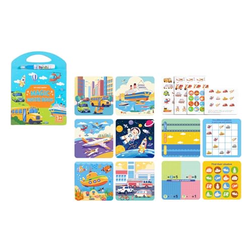 ＡＷＨＡＯ Wasser Malbuch Set für interaktive Lernstunden und Geschenke, Transport von ＡＷＨＡＯ
