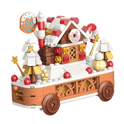 AWHAO Weihnachtsbausteine, Bausteine, Spielset, Kreatives Geburtstagsspielzeug, Stapelbar, DIY Blöcke, Spielzeug Set für Teenager Und Ki, Lebkuchenhaus AWHAO Weihnachtsbausteine, Bausteine, Spielset, Kreatives Geburtstagsspielzeug, Stapelbar, DIY Blöcke, Spielzeug Set für Teenager Und Ki, Lebkuchenhaus von AWHAO