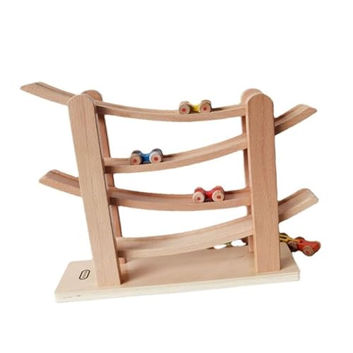 AWHAO Wood Mini Car Race Ramp Toy Race Car Vehicles Playset für Kinder AWHAO Wood Mini Car Race Ramp Toy Race Car Vehicles Playset für Kinder von AWHAO