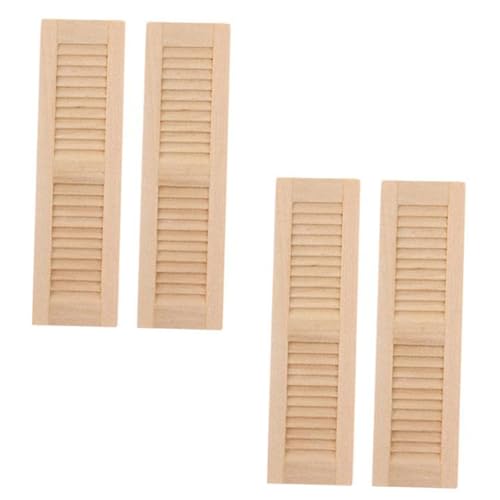 AWJUWHBJ Miniatur Fensterrollos 1/12 Puppenhaus Zubehör Realistische Holz Fensterläden Modell Handwerk Projekt Display Moderne Dekoration Puppenhaus Zubehör Holzjalousien AWJUWHBJ Miniatur Fensterrollos 1/12 Puppenhaus Zubehör Realistische Holz Fensterläden Modell Handwerk Projekt Display Moderne Dekoration Puppenhaus Zubehör Holzjalousien von AWJUWHBJ