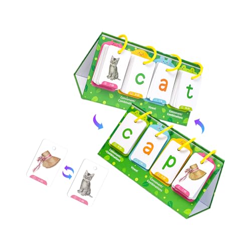 Early Education Vokabelbau-Toolkit, 129 Bild-Lernkarten für kognitive Entwicklung, ungiftig, Wortlernkarten für Kinder Early Education Vokabelbau-Toolkit, 129 Bild-Lernkarten für kognitive Entwicklung, ungiftig, Wortlernkarten für Kinder von AWJUWHBJ