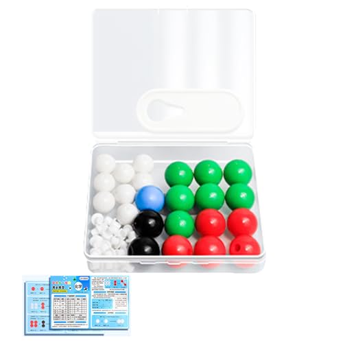 Molekulare Modellbausätze, Atommodelle, Set aus organischer Chemie, Set für Schule, Labor, Chemie, Modellgruppe für Laborvorführungen, praktische Praxis Molekulare Modellbausätze, Atommodelle, Set aus organischer Chemie, Set für Schule, Labor, Chemie, Modellgruppe für Laborvorführungen, praktische Praxis von AWJUWHBJ