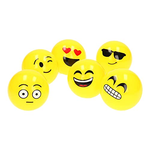 Emoji Stressball Set, 1 Stück, Gelbe Emoticon Bälle mit Verschiedenen Gesichtsausdrücken Emoji Stressball Set, 1 Stück, Gelbe Emoticon Bälle mit Verschiedenen Gesichtsausdrücken von AWR