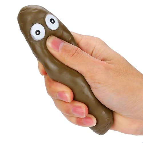 Lustige Anti-Stress-Squeezeball, Emoji Poop Design, Stressabbau Spielzeug, Braun Lustige Anti-Stress-Squeezeball, Emoji Poop Design, Stressabbau Spielzeug, Braun von AWR