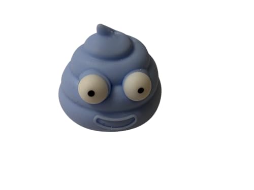 AWR Spielfriendelike Poo Drol Stressball, Squeeze, Squishy, Fake Poop, Anti Stress Spielzeug (Blau), Standaard, A595 von AWR