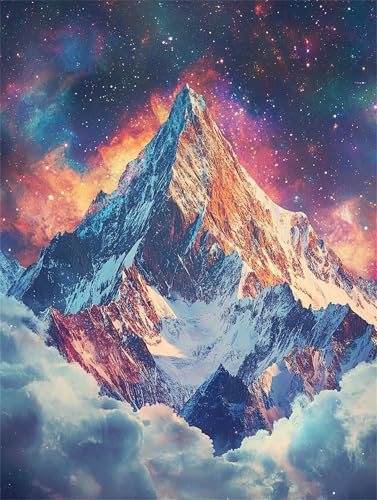 1000 Pieces Adult Jigsaw Puzzle, Educational Game, Challenge, Toy, Mountain Nature Home Decor 38x26cm 1000 Pieces Adult Jigsaw Puzzle, Educational Game, Challenge, Toy, Mountain Nature Home Decor 38x26cm von AWYHEZ