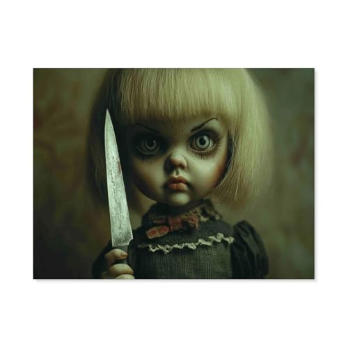 1000 Pieces Adult Jigsaw Puzzle, Educational Game, Challenge, Toy, Movie Horror Doll Home Decor 38x52cm 1000 Pieces Adult Jigsaw Puzzle, Educational Game, Challenge, Toy, Movie Horror Doll Home Decor 38x52cm von AWYHEZ