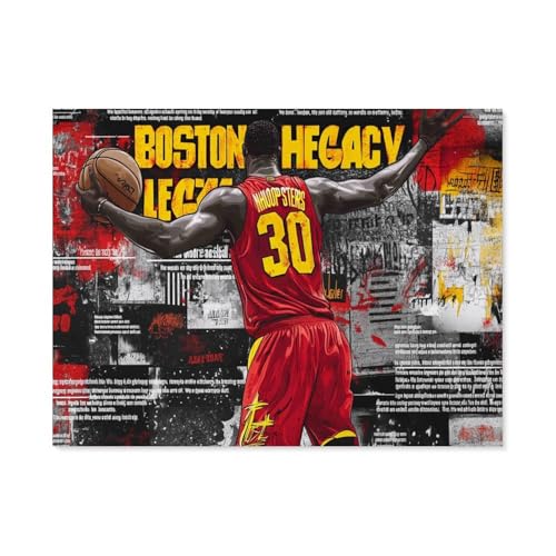 1000 Pieces Jigsaw Puzzle for Adults, Educational Game, Challenge, Toy, Basketball Player Home Decor 38x26cm 1000 Pieces Jigsaw Puzzle for Adults, Educational Game, Challenge, Toy, Basketball Player Home Decor 38x26cm von AWYHEZ