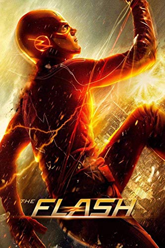 1000 Puzzles für Erwachsene Die Flash-TV-Show-Poster Unterhaltungspuzzles Intellektuelles Dekompressionsspielzeug 3D-Druck HD DIY38x52cm von AWYHEZ