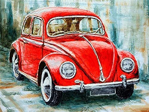1000 Teile Kinderpuzzle Auto-Herausforderung Hoher Schwierigkeitsgrad Familienpuzzlespiel Geburtstagsgeschenk 52 x 38 cm von AWYHEZ