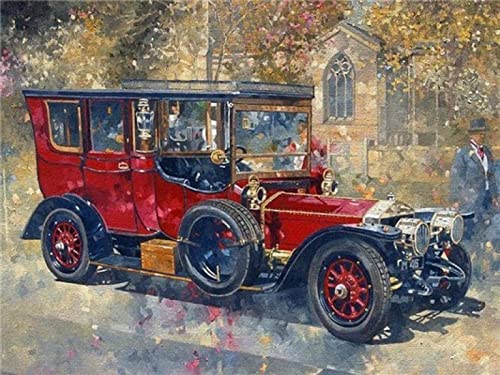 1000 Teile Puzzle für Erwachsene, Auto, pädagogisches Eltern-Kind-Spiel, Wanddekoration, Geschenk, 50 x 70 cm von AWYHEZ