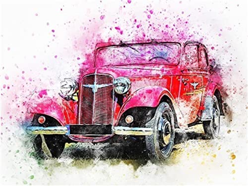 1000 Teile Puzzle für Erwachsene, Auto, pädagogisches Eltern-Kind-Spiel, Wanddekoration, Geschenk, 50 x 70 cm von AWYHEZ
