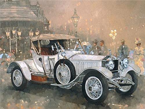 1000 Teile Puzzle für Erwachsene, Auto, pädagogisches Eltern-Kind-Spiel, Wanddekoration, Geschenk, 50 x 70 cm von AWYHEZ
