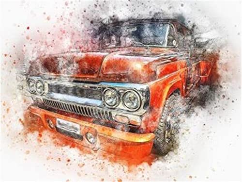 1000 Teile Puzzle für Erwachsene, Auto-Limousine, pädagogisches Eltern-Kind-Spiel, Wanddekoration, Geschenk, 50 x 70 cm von AWYHEZ
