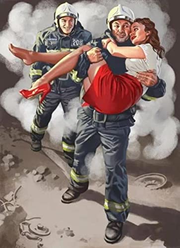 1000 Teile Puzzle für Erwachsene, Feuerwehrmann, Flamme, Kinder, Familien-Lernspiel, Heimdekoration, Geschenk, 50 x 70 cm 1000 Teile Puzzle für Erwachsene, Feuerwehrmann, Flamme, Kinder, Familien-Lernspiel, Heimdekoration, Geschenk, 50 x 70 cm von AWYHEZ