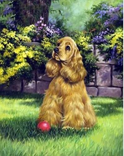 1000 Teile Puzzle für Erwachsene, Hund, Einzelperson, Kinder, Familie, Lernspiel, Heimdekoration, Geschenk, 50 x 70 cm von AWYHEZ