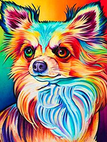 1000 Teile Puzzle für Erwachsene, Hund, Kinder, Familie, Lernspiel, Heimdekoration, Geschenk, 50 x 70 cm von AWYHEZ