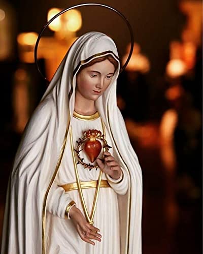1000 Teile Puzzle für Erwachsene, Jungfrau Maria, Jesus Christus, christliches Kinder-Familien-Lernspiel, Heimdekoration, Geschenk, 50 x 70 cm von AWYHEZ