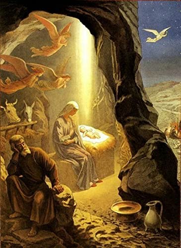1000 Teile Puzzle für Erwachsene, Jungfrau Maria, Kinder, Familien-Lernspiel, Heimdekoration, Geschenk, 26 x 38 cm von AWYHEZ