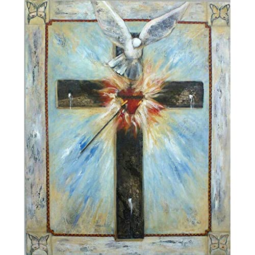 1000 Teile Puzzle für Erwachsene, Kreuz, christliches Kinder- und Familien-Lernspiel, Heimdekoration, Geschenk, 50 x 70 cm 1000 Teile Puzzle für Erwachsene, Kreuz, christliches Kinder- und Familien-Lernspiel, Heimdekoration, Geschenk, 50 x 70 cm von AWYHEZ