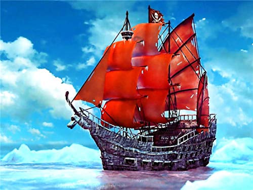 1000-teiliges Puzzle, pädagogisches Puzzle, Schiff, Aquarell, Wohnzimmer, Heimwanddekoration, Geschenk-Herausforderung, hoher Schwierigkeitsgrad, Familien-Puzzlespiel, Geburtstagsgeschenk, 52 x 38 cm 1000-teiliges Puzzle, pädagogisches Puzzle, Schiff, Aquarell, Wohnzimmer, Heimwanddekoration, Geschenk-Herausforderung, hoher Schwierigkeitsgrad, Familien-Puzzlespiel, Geburtstagsgeschenk, 52 x 38 cm von AWYHEZ