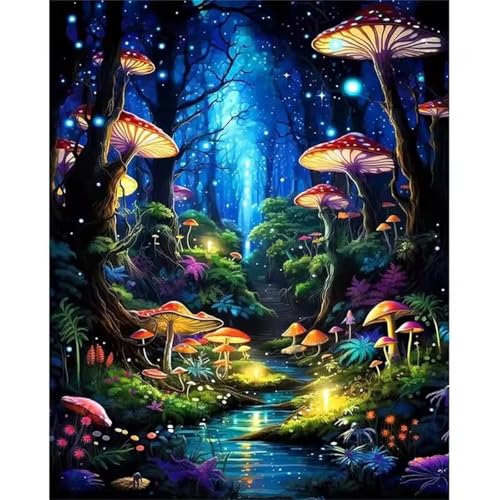 1000-teiliges Puzzle für Erwachsene, Lernspiel, Herausforderung, Spielzeug, Pilzwald, Heimdekoration, 50 x 70 cm 1000-teiliges Puzzle für Erwachsene, Lernspiel, Herausforderung, Spielzeug, Pilzwald, Heimdekoration, 50 x 70 cm von AWYHEZ