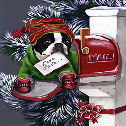 1000-teiliges Puzzle für Erwachsene und Jugendliche – Welpe mit rotem Hut, Puzzle, 50 x 70 cm 1000-teiliges Puzzle für Erwachsene und Jugendliche – Welpe mit rotem Hut, Puzzle, 50 x 70 cm von AWYHEZ