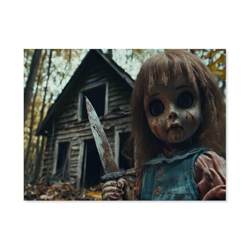 2000 Pieces Adult Jigsaw Puzzle, Educational Game, Challenge, Toy, Movie Horror Doll Gift Creative Home Decoration 70x100cm 2000 Pieces Adult Jigsaw Puzzle, Educational Game, Challenge, Toy, Movie Horror Doll Gift Creative Home Decoration 70x100cm von AWYHEZ