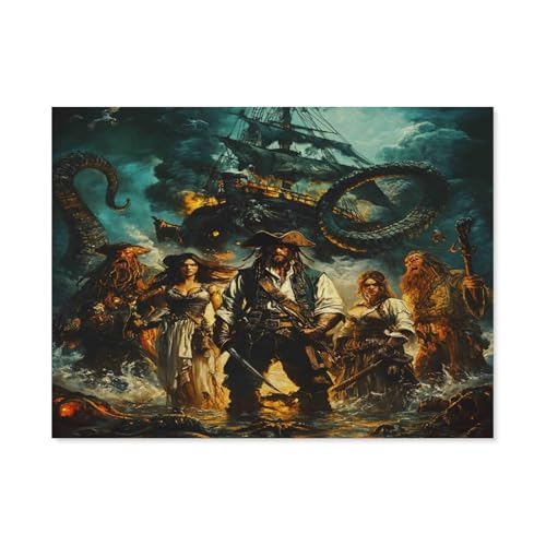 2000 Pieces Jigsaw Puzzle for Adults, Educational Game, Challenge, Toy, Pirate Sailboat Home Decor 70x100cm 2000 Pieces Jigsaw Puzzle for Adults, Educational Game, Challenge, Toy, Pirate Sailboat Home Decor 70x100cm von AWYHEZ