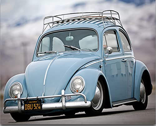 2000 Teile Puzzle für Erwachsene, Auto, pädagogisches Eltern-Kind-Spiel, Wanddekoration, Geschenk, 70 x 100 cm von AWYHEZ
