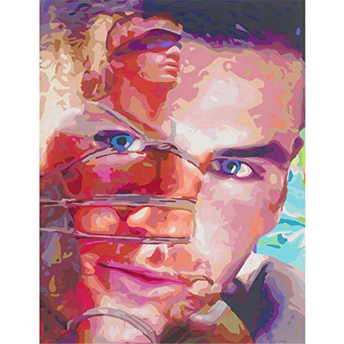 2000-teiliges Puzzle für Erwachsene, hübscher Mann, Landschaftspuzzle-Sets für die Familie, Denksport-Spielzeug, 70 x 100 cm von AWYHEZ