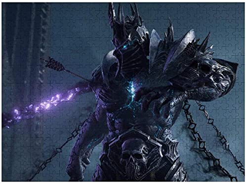 Benutzerdefiniertes Puzzle 2000 Teile für Lich King-Fans, Erwachsene Spiele, Familienspielspielzeug, 20,5 x 15 Zoll, 70 x 100 cm Benutzerdefiniertes Puzzle 2000 Teile für Lich King-Fans, Erwachsene Spiele, Familienspielspielzeug, 20,5 x 15 Zoll, 70 x 100 cm von AWYHEZ