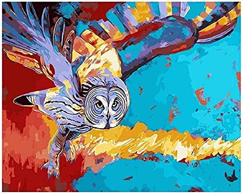 Klassisches 2000-teiliges Puzzle – Fliegende Eule, Kunsterziehung, Geschenk, Heimdekoration, großes Puzzle, 70 x 100 cm von AWYHEZ