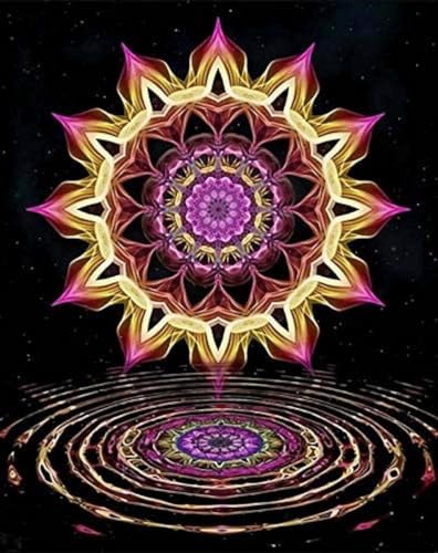 Papierpuzzle für Erwachsene 1000 Teile Galaxy Totem Art für Erwachsene Freizeitspiel Lustiges Spielzeuggeschenk Geeignet für Freunde der Familie 50 x 70 cm von AWYHEZ