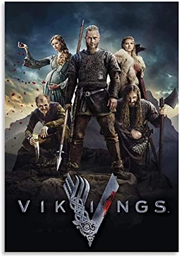 Puzzle 1000 Teile, Filmposter „Vikings“, Papierspielzeug, Stressabbauspiel für Erwachsene, 38 x 52 cm Puzzle 1000 Teile, Filmposter „Vikings“, Papierspielzeug, Stressabbauspiel für Erwachsene, 38 x 52 cm von AWYHEZ