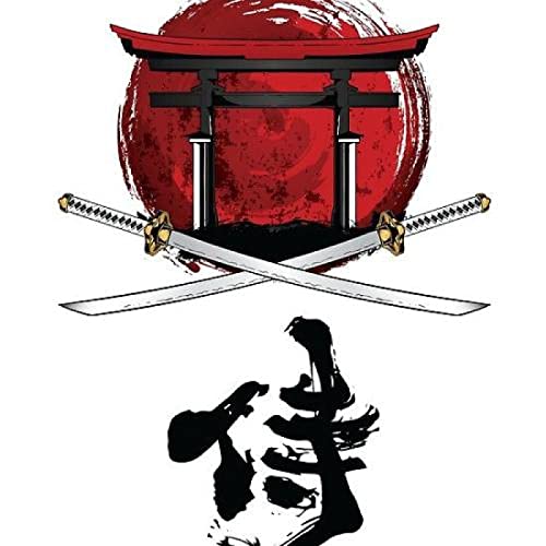 Puzzle 1000 Teile, Samurai-Krieger, Künstler, Heimdekoration, pädagogisches Spielzeug zum Stressabbau, lustiges Familienspiel, für Kinder und Erwachsene, anspruchsvolles Puzzle, Geschenk, 50 x 70 cm von AWYHEZ