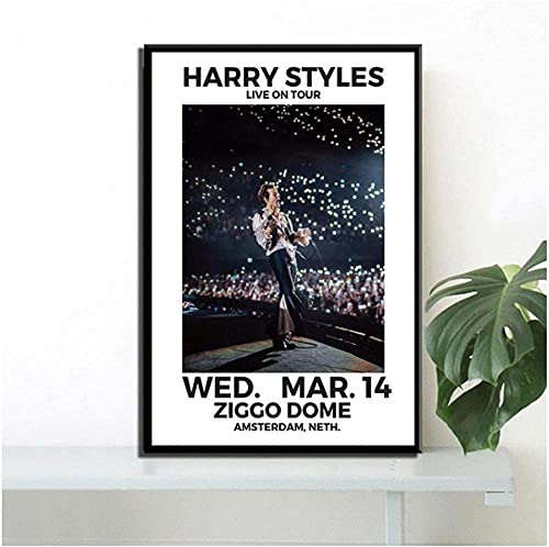 Puzzle 1000 Teile Harry Styles 2018 Musik-Welttournee Live-Sänger-Star-Poster Papierspielzeug für Erwachsene Stressabbau-Spiel 26 x 38 cm von AWYHEZ