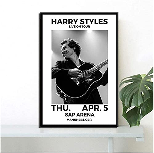 Puzzle 1000 Teile Harry Styles 2018 Musik-Welttournee Live-Sänger-Star-Poster Papierspielzeug für Erwachsene Stressabbau-Spiel 38 x 52 cm von AWYHEZ