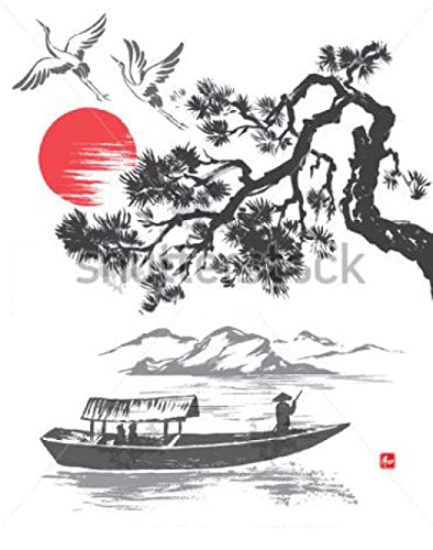 Puzzle 1000 Teile Japanischer Samurai Wohnzimmer Haus Wanddekoration Pädagogische Intelligenz Stressabbau Spielzeug Lustiges Familienspiel Kinder Erwachsene Herausforderndes Puzzle Geschenk50X70CM von AWYHEZ