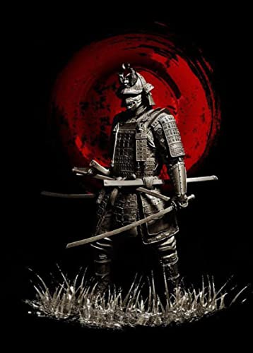 Puzzle 1000 Teile Japanischer Samurai Wohnzimmer Haus Wanddekoration Pädagogische Intelligenz Stressabbau Spielzeug Lustiges Familienspiel Kinder Erwachsene Herausforderndes Puzzle Geschenk50X70CM von AWYHEZ