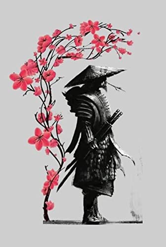 Puzzle 1000 Teile Japanisches Samurai-Set Kunstwand Heimdekoration Pädagogische Intelligenz Stressabbau Spielzeug Lustiges Familienspiel Kinder Erwachsene Herausforderndes Puzzle Geschenk50X70CM von AWYHEZ