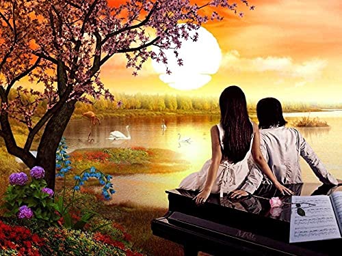 Puzzle 1000 Teile Material Familienspiele Stressabbau Spielzeug Kunst Liebe 3D Druck HD DIY Puzzle Spielzeug für Erwachsene Kinder38x52cm Puzzle 1000 Teile Material Familienspiele Stressabbau Spielzeug Kunst Liebe 3D Druck HD DIY Puzzle Spielzeug für Erwachsene Kinder38x52cm von AWYHEZ