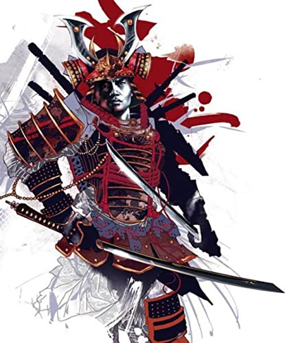 Puzzle 1000 Teile Samurai-Krieger, Heimdekoration, pädagogisches Spielzeug zum Stressabbau, lustiges Familienspiel, für Kinder und Erwachsene, anspruchsvolles Puzzle, Geschenk, 50 x 70 cm Puzzle 1000 Teile Samurai-Krieger, Heimdekoration, pädagogisches Spielzeug zum Stressabbau, lustiges Familienspiel, für Kinder und Erwachsene, anspruchsvolles Puzzle, Geschenk, 50 x 70 cm von AWYHEZ