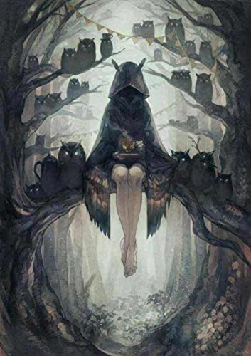 Puzzle 1000 Teile Wolf Schneewolf Wandkunst Poster Pädagogische Intelligenz Stressabbau Spielzeug Lustiges Familienspiel Kinder Erwachsene Herausforderndes Puzzle Geschenk 50X70CM von AWYHEZ