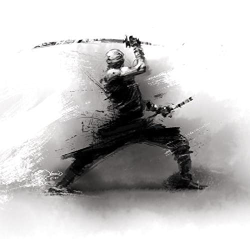 Puzzle 2000 Teile Japanische Samurai-Dekoration Heimunterricht Intellektuelles Stressabbau-Spielzeug Lustiges Familienspiel Kinder Erwachsene Herausforderndes Puzzle-Geschenk 70X100CM von AWYHEZ