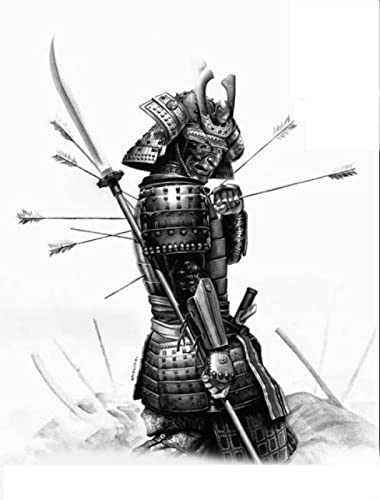 Puzzle 2000 Teile Japanische Samurai-Dekoration Heimunterricht Intellektuelles Stressabbau-Spielzeug Lustiges Familienspiel Kinder Erwachsene Herausforderndes Puzzle-Geschenk 70X100CM von AWYHEZ